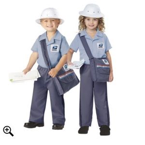 US Mail Carrier - toddler large (4-6)